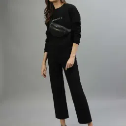 Iconic Black Printed Sweatshirt image 5