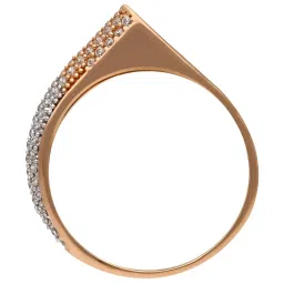 Malabar Gold and Diamonds 18k (750) BIS Hallmark Rose Gold Ring for Women image 3