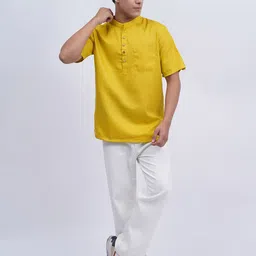Cot'N Soft Men Khadi Handloom Kurta image 2