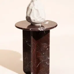 Muun Home Red Norge Marble Tall Table Rosso (20 mm) image 3