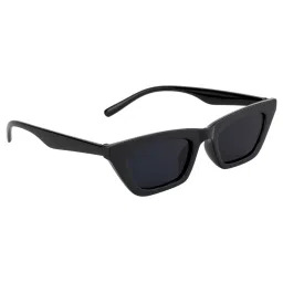 Ted Smith TS-ALLBLK_BLK Black Cat Eye Sunglasses image 3