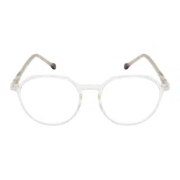 Ted Smith Transparent Round Unisex Eye Frames image 3