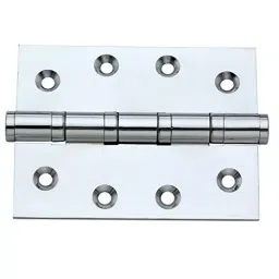 Screw Tight 4 Inch Brass Chrome Plated Finish Butt Hinges B170601CP-2 (Pack of 2)-image-71