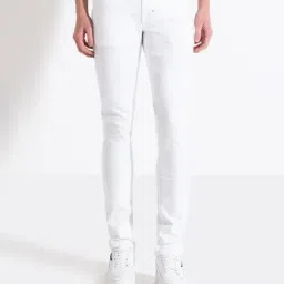 Antony Morato White Tapered Fit Jeans-image-0