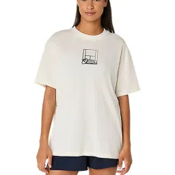 ASICS Women's White Court Core Graphic Tee-image-53