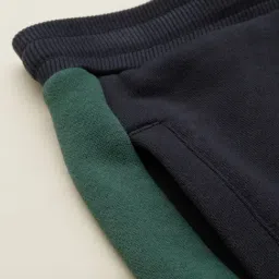 Allen Solly Boys Navy Cotton Regular Fit Track Pants image 5