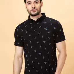 Being Human Black Regular Fit Polo T-Shirt-image-49
