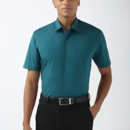 Peter England Green Regular fit Other Shirts-picture-38