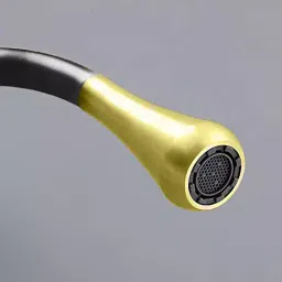 Rigwell Lifetime RL-BM-DRPBG Basin Mixer (Black) image 3