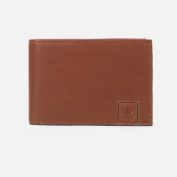 Peter England Brown Leather Bi-Fold Wallet-picture-28