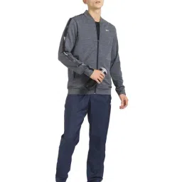 Reebok Blue Full Sleeves Mandarin Collar Jacket image 5