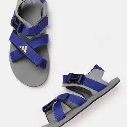 ADIDAS Men Brand Logo Detail Torsep Sports Sandals-image-43