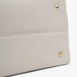 Kazo White Margo Small Leather Shoulder Bag image 5
