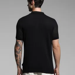 Jack & Jones Men Floral Polo Collar Pockets T-shirt image 3
