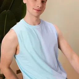 Mast & Harbour Relaxed Fit Dyed Effect Pure Cotton T-shirt-picture-32