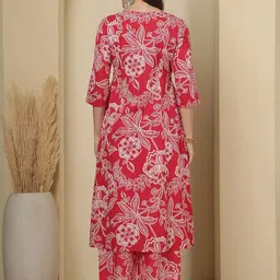 Nayo Printed Pure Cotton Tunic With palazzos Co-Ords image 3