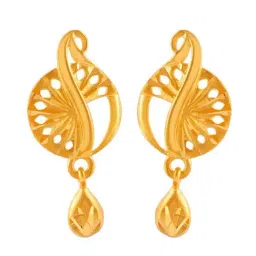 P.C. Chandra Jewellers 22 kt Gold Earrings-picture-33