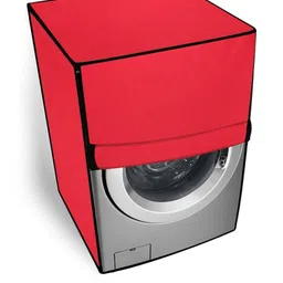 The Furnishing Tree Red Polyester Waterproof Washing Machine Cover-picture-30