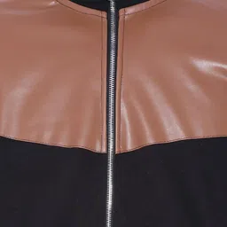 Campus Sutra Men Colourblocked Lightweight Bomber Jacket image 2