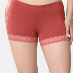 Envie Women Maroon Shorts-image-62