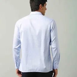 Arrow Men Classic Fit Spread Collar Checked Cotton Formal Shirt image 2