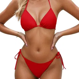 Bartus Halter Neck Sleeveless Swim Bikini Set image 3