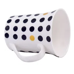 Kookee Printed Ceramic Tall Coffee or Tea Mug with handle - 325 ml image 3
