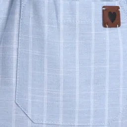 BAATCHEET Cotton Linen Woven Striped Pant - Blue image 5