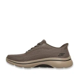 Skechers Men's GO WALK ARCH FIT 2.0 Taupe Running Shoes image 3