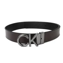 CALVIN KLEIN Brown & Black Reversible Belt image 3