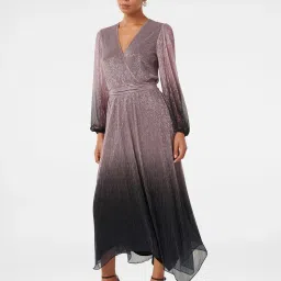 Forever New Gisele Ombre Plisse Maxi Dress image 3