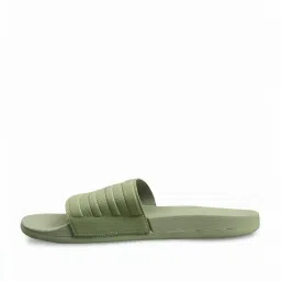 Adidas Men's ADILETTE Green Slides image 3