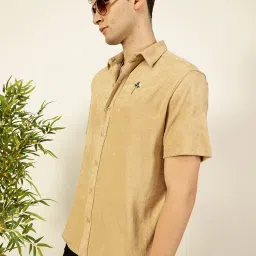 Thomas Scott Beige Relaxed Fit Shirt image 3