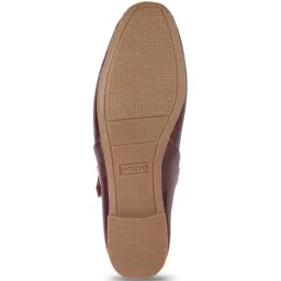 Mochi Women's Maroon Mary Jane Shoes image 5