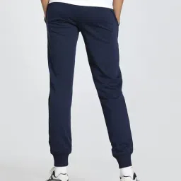 Puma Blue Cotton Slim Fit Sweatpants image 2