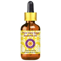 Deve Herbes Pure Clary Sage Essential Oil with Glass Dropper - 15 ml-picture-2
