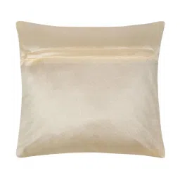 HOSTA HOMES Light Brown Velvet Digital Floral Printed Cushion Covers - Set of 2 image 3