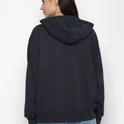 American Eagle Outfitters Navy Graphic Print Hoodie image 2