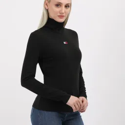 TOMMY HILFIGER Black Graphic Print T-Shirt image 3