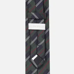 Allen Solly Green Polyester Striped Tie image 4