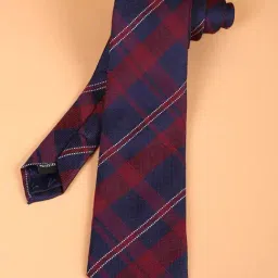 Van Heusen Navy Polyester Printed Tie-image-3