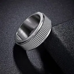 MEENAZ Men Silver Plated Finger Ring-image-71