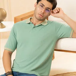 Minus One Men Polo Collar T-shirt-picture-40
