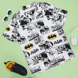 Pantaloons Junior Boys Opaque Printed Casual Shirt-picture-18