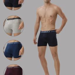 Ramraj Multicolor Solid Trunk (Pack of 4)-picture-43