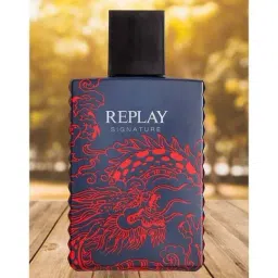Replay Signature Red Dragon Eau de Toilette for Men - 100 ml image 4