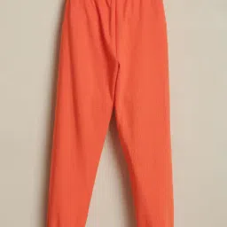 Allen Solly Boys Orange Cotton Regular Fit Track Pants image 2