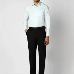 Van Heusen Black Regular Fit Trousers image 5