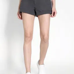 American Eagle Outfitters Grey Cotton Cargo Shorts image 3