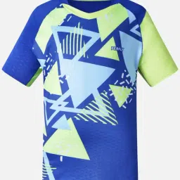 PERFLY By Decathlon Boys Blue Printed T-Shirt image 4